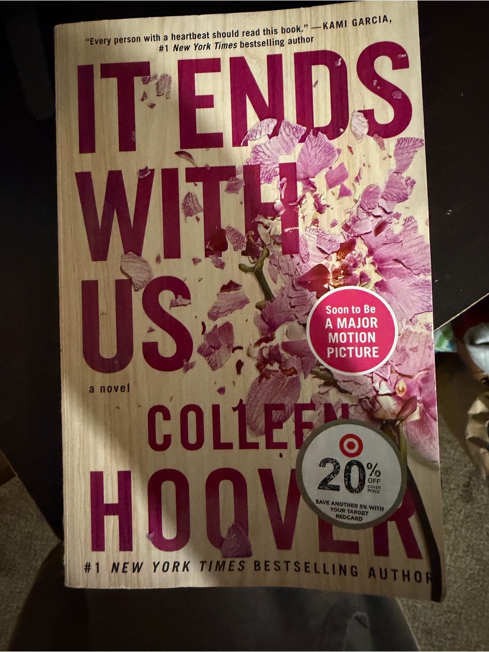"It Ends With Us" - Pink Cover Paperback